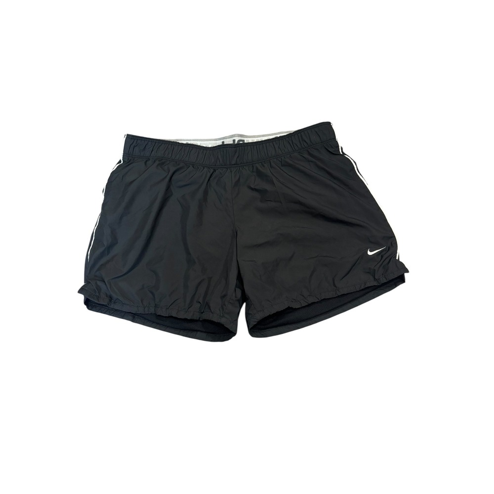 Nike Womens Athletic Dept Black Running Shorts Size S